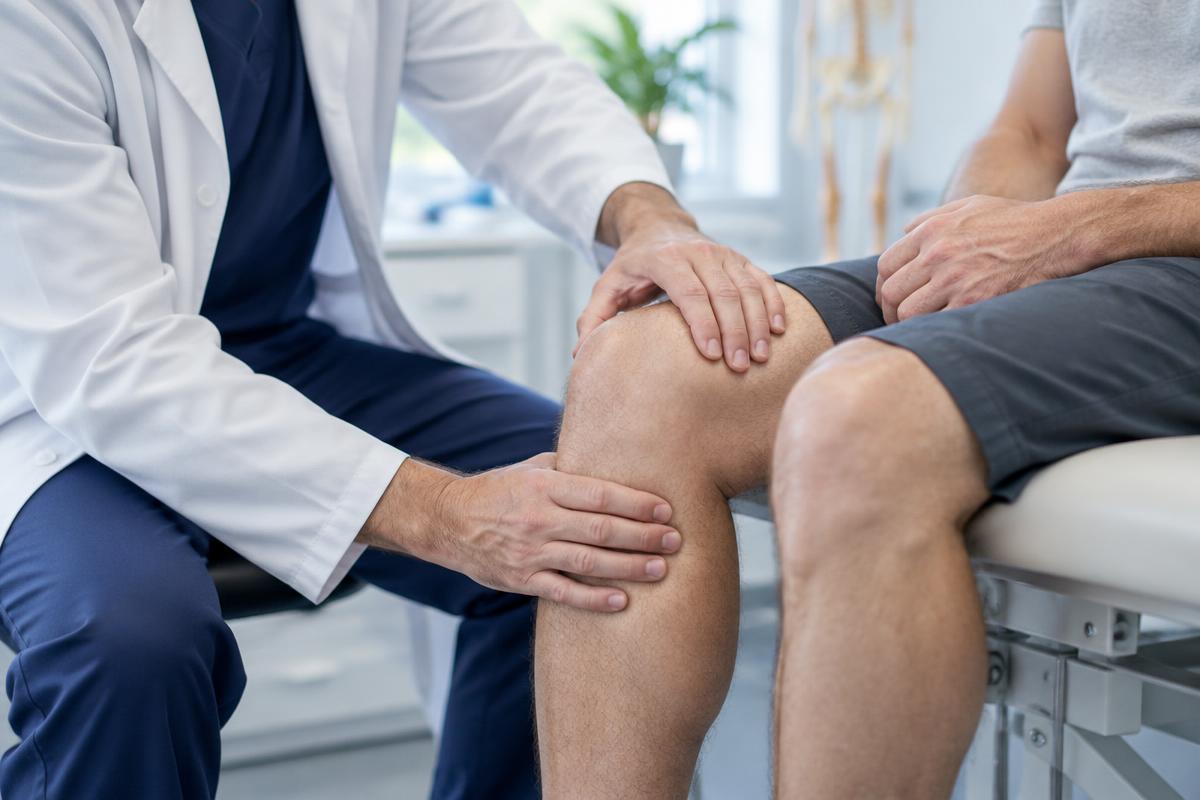 Evaluación médica especializada de rodilla